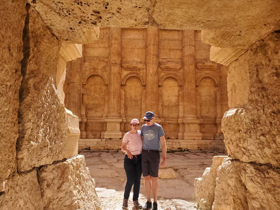 Baalbek Temples & Ksara Caves w/pick-up,guide, entries+lunch - Lebanese brunch in Zahlé