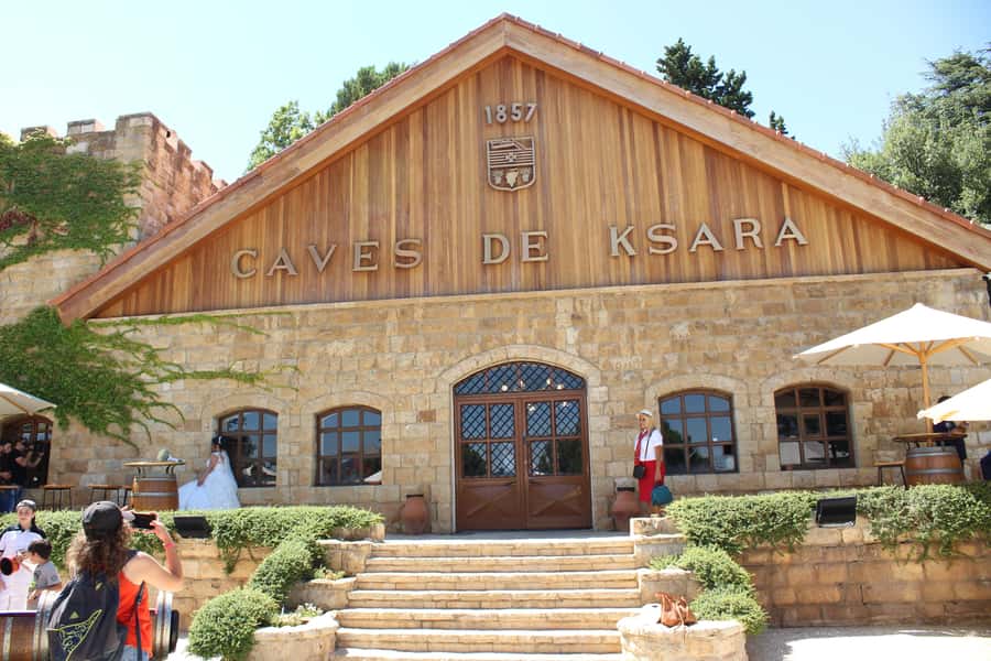 Baalbek Temples & Ksara Caves w/pick-up,guide, entries+lunch - Chateau Ksara and the old wine caves