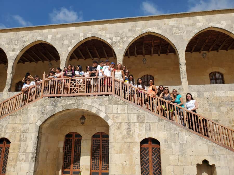 Cedars Shouf & Beiteddine w/pick-up, guide, entries+lunch - Beiteddine Palace after the village streets