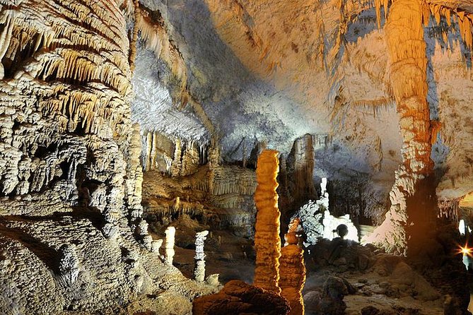 Exclusive Journey to Jeita Grotto, Harissa, and Byblos - The Téléferique above Jounieh Bay