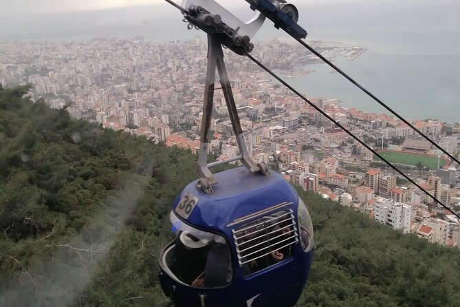 Guided Semi-Private Tour to Jeita, Harissa & Byblos - Harissa and the Virgin Mary statue above Jounieh
